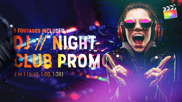 DJ // Night Club Promo | For Final Cut & Apple Motion