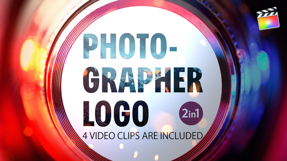 Photographer Logo | For Final Cut & Apple Motion