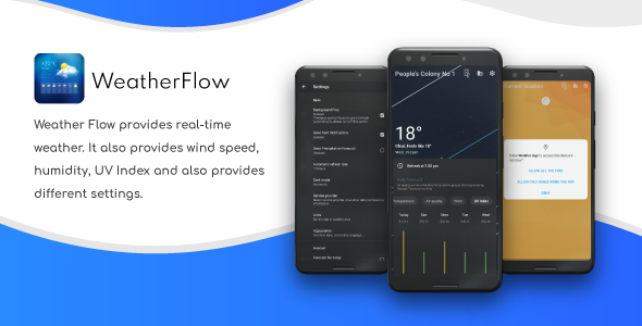 Weather Flow - Live Weather Forecast App With Admob Ads
