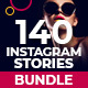 140 Instagram Stories Banner Bundle - GraphicRiver Item for Sale