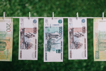 esline, money laundering concept