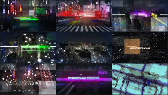 Cyberpunk Credits PP