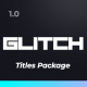 Glitch Titles Kit For Premiere Pro - VideoHive Item for Sale