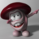 Cartoon Mushroom Character RIGGED and Animated - 3DOcean Item for Sale