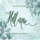 Hillarie - Modern Calligraphy Font - GraphicRiver Item for Sale