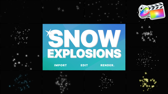 Snow Explosions | FCPX alt