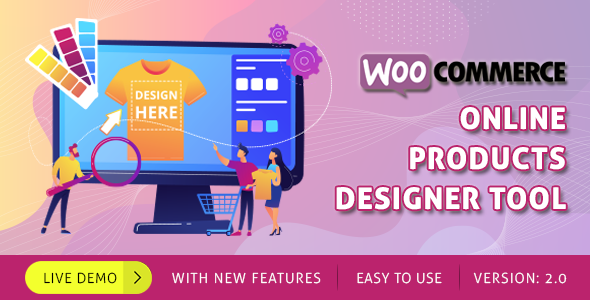 WooCommerce Online Product Designer