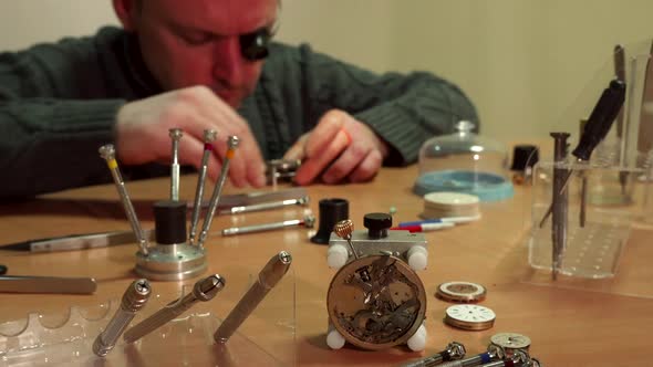 Watchmaker Repaires Repeater