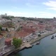 Gaia District in Porto from the Top of Dom Luís I Bridge - VideoHive Item for Sale