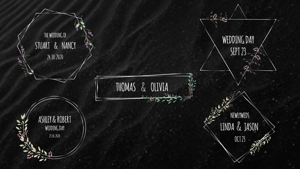 Wedding Titles V2 alt