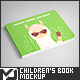 Landscape Children's Book Mock-Up - GraphicRiver Item for Sale