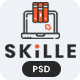 SKILLE – Online Library, Education, Course & Learning PSD Template - ThemeForest Item for Sale