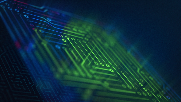 Fast Tech Chip Logo Opener Intro alt