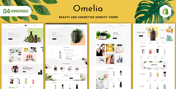 Omelia - Beauty & Cosmetics Shopify Theme