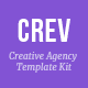 Crev -  Creative Agency Elementor Template Kit - ThemeForest Item for Sale