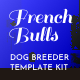 Frenchbulls - Dog Breeder Elementor Template Kit - ThemeForest Item for Sale