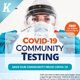 Covid-19 Testing Flyer Templates - GraphicRiver Item for Sale