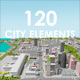 120 City Elements - 3DOcean Item for Sale