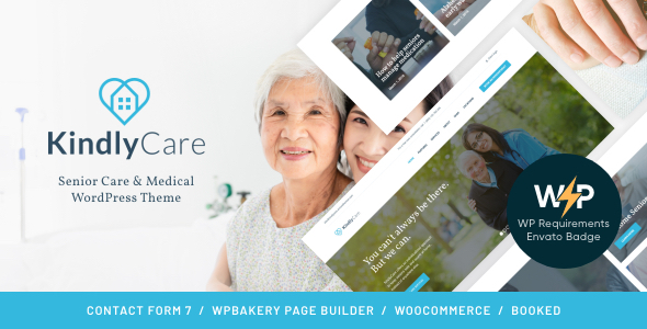 KindlyCare - Senior Care & Medical WordPress Theme