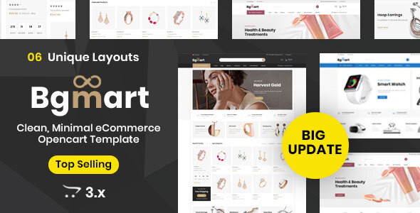 Bgmart Multipurpose - Responsive Opencart 3.0 Theme