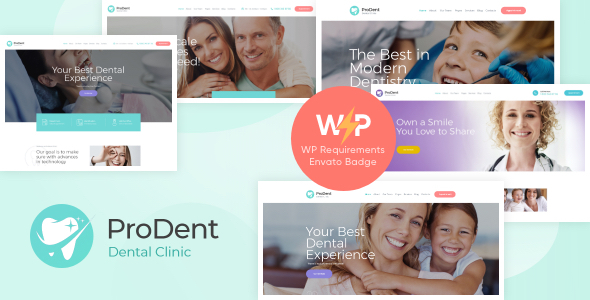 Prodent | Tema de WordPress para clínica dental y médico de atención médica + Elementor + RTL