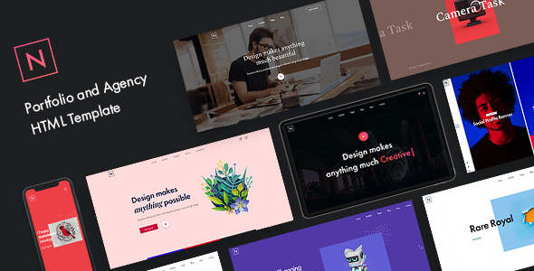 Niro - Creative Portfolio & Agency HTML5 Template