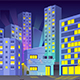 Game Background City Night - GraphicRiver Item for Sale