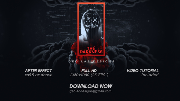 The Darkness Titles l  Intense Titles l Horror Slideshow  l  Dark Smoke TItles