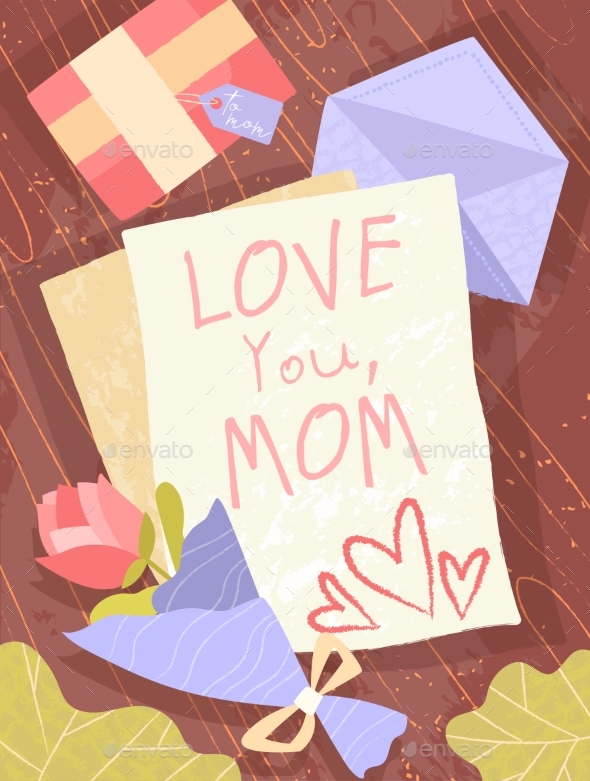 Childs Letter To a Mother  Love You Mom