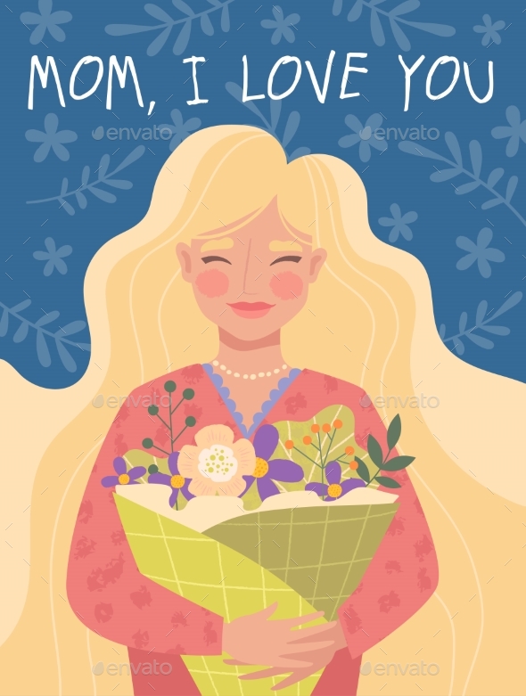 Cute Mothers Day Greeting Card From a Child
