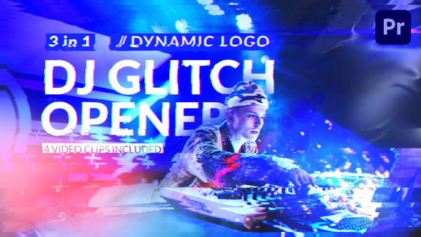 Dj Glitch // Dynamic Logo Opener