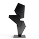 Abstract Metal Art Sculpture 02 - 3DOcean Item for Sale