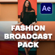 Modern TV - Fashion Broadcast Pack - VideoHive Item for Sale