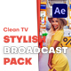 Clean TV - Stylish Broadcast Pack - VideoHive Item for Sale