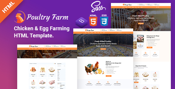 PoultryFarm - Organic Poultry HTML Template.