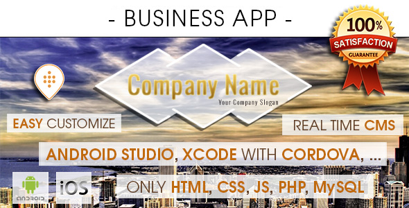 Business App With CMS - Android & iOS [ 2021 Edition ]