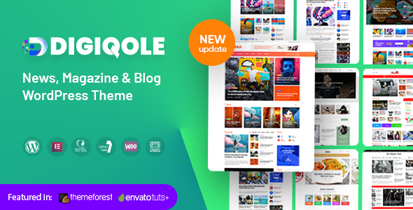 Digiqole – News Magazine WordPress Theme