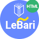 Lebari - Education HTML Template - ThemeForest Item for Sale