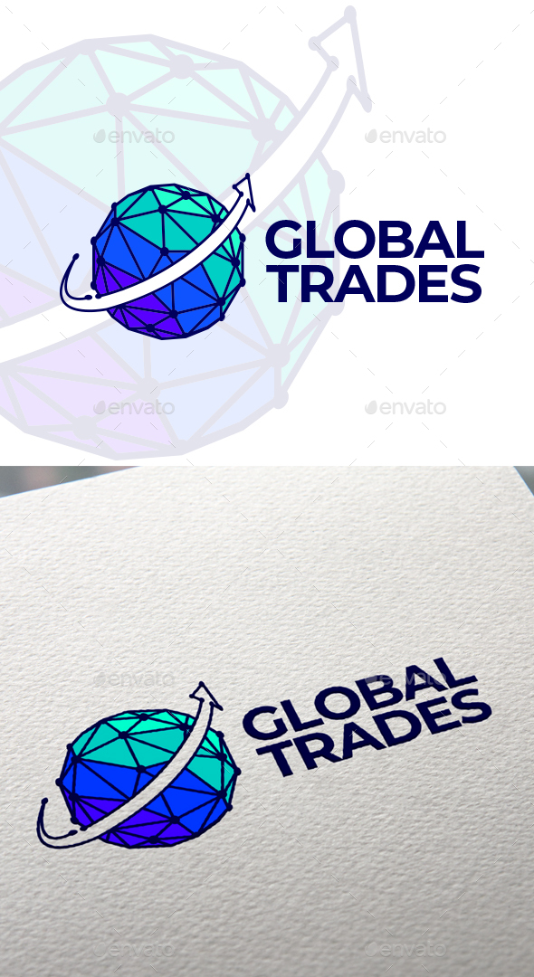 Global Trades Logo Templates