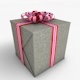 Gift Box Cube Low Poly - 3DOcean Item for Sale