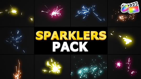 Sparklers Pack | FCPX alt