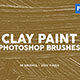 30 Clay Paint Photoshop Stamp Brushes - GraphicRiver Item for Sale