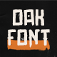 Oak Font - GraphicRiver Item for Sale