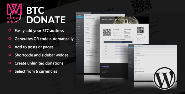 bitcoin donation plugin wordpress
