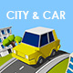 City and Car - 3DOcean Item for Sale