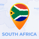 South Africa Map - Republic of South Africa Travel Map - VideoHive Item for Sale