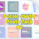 Social Media Posts Pack #2 - VideoHive Item for Sale