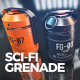 Sci-Fi Grenade - 3DOcean Item for Sale
