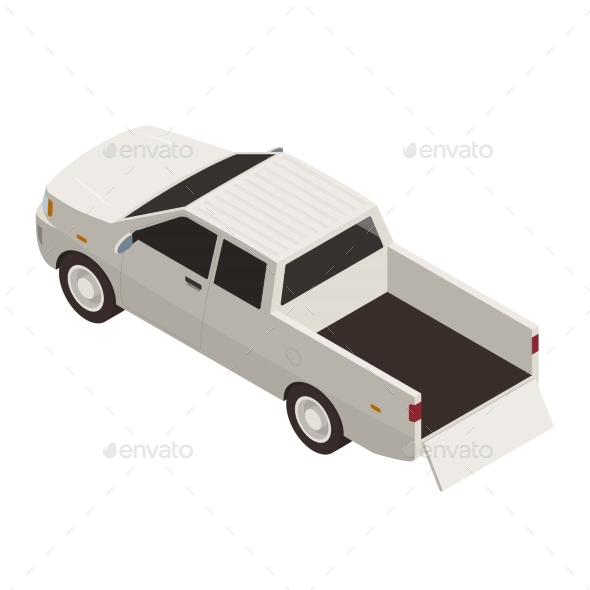Car Isometric Illustration