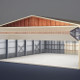 Airplane Hangar 3D Model - 3DOcean Item for Sale